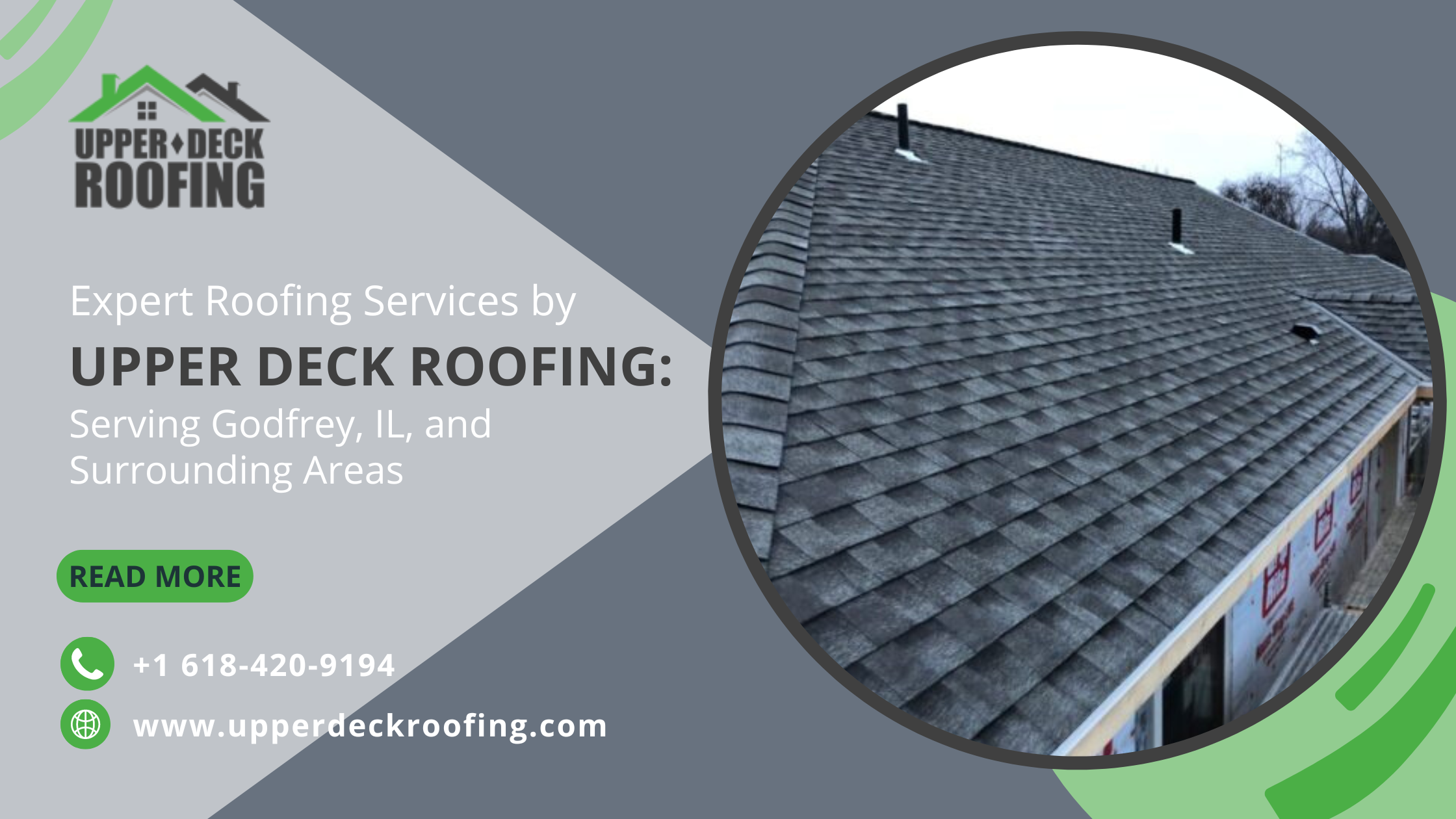 Expert Roofing Services by Upper Deck Roofing: Serving Godfrey, IL, and Surrounding Areas