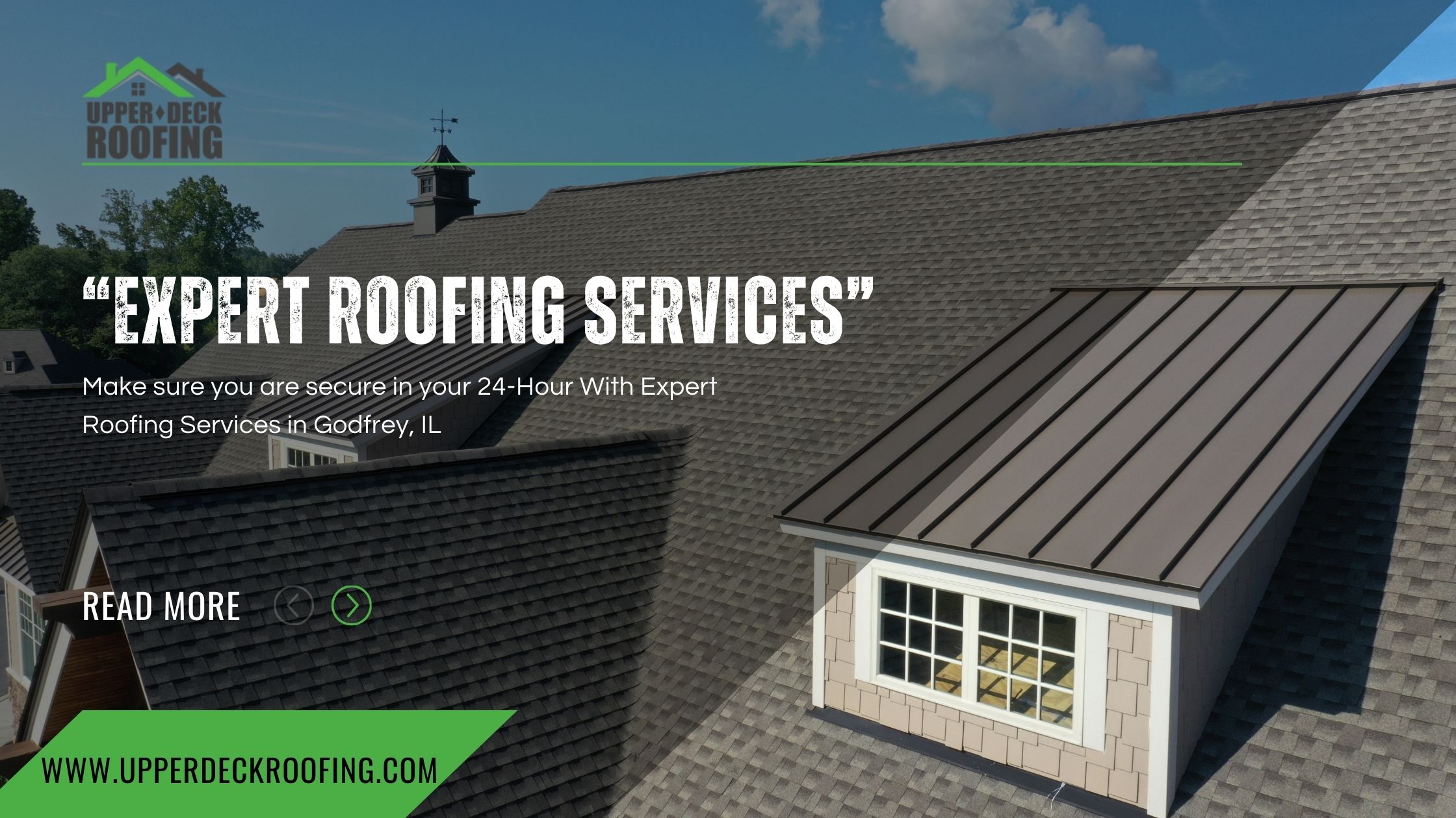 Make Sure You Are Secure in Your 24-hour With Expert Roofing Services in Godfrey, IL